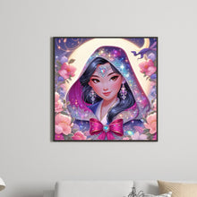 Load image into Gallery viewer, Diamond Painting - Full Round - Princess Hua Mulan in headscarf (40*40CM)