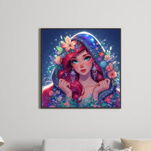 Load image into Gallery viewer, Diamond Painting - Full Round - hijab princess ariel (40*40CM)