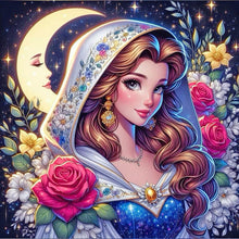Load image into Gallery viewer, Diamond Painting - Full Round - turban princess belle (40*40CM)