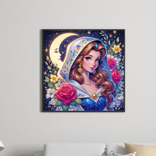 Load image into Gallery viewer, Diamond Painting - Full Round - turban princess belle (40*40CM)