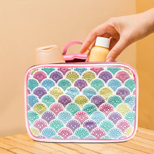 Load image into Gallery viewer, Shells Pattern 5D DIY Diamond Painting Makeup Bag Rhinestone Zipper Handbag