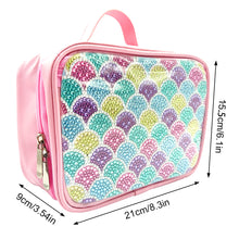 Load image into Gallery viewer, Shells Pattern 5D DIY Diamond Painting Makeup Bag Rhinestone Zipper Handbag