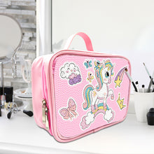 Load image into Gallery viewer, Cartoon Unicorn 5D DIY Diamond Painting Makeup Bag Rhinestone Zipper Handbag