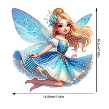 Load image into Gallery viewer, Acrylic Special Shaped Elf Girl Diamond Painting Hanging Decorations Home Decor