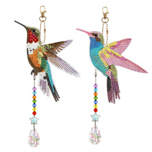 Load image into Gallery viewer, Suncatcher Hummingbird Diamond Painting Hanging Sign Double Sided (SMDZ301)