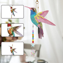 Load image into Gallery viewer, Suncatcher Hummingbird Diamond Painting Hanging Sign Double Sided (SMDZ301)