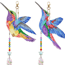 Load image into Gallery viewer, Suncatcher Hummingbird Diamond Painting Hanging Sign Double Sided (SMDZ302)