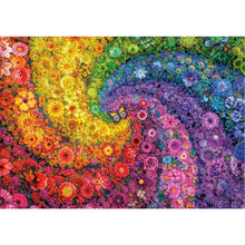 Load image into Gallery viewer, AB Diamond Painting - Full Round - Flower swirl (65*45CM)
