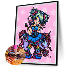 Load image into Gallery viewer, Diamond Painting - Full Square - girl (40*50CM)