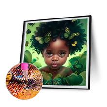 Load image into Gallery viewer, Diamond Painting - Full Round - butterfly fairy girl (30*30CM)