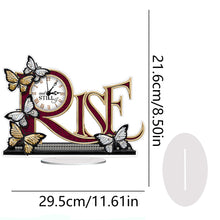 Load image into Gallery viewer, Acrylic Special Shaped Animal 5D Diamond Painting Clock Art Craft for Home Decor