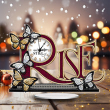 Load image into Gallery viewer, Acrylic Special Shaped Animal 5D Diamond Painting Clock Art Craft for Home Decor