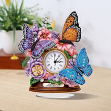 Load image into Gallery viewer, Acrylic Special Shaped Animal 5D Diamond Painting Clock Art Craft for Home Decor