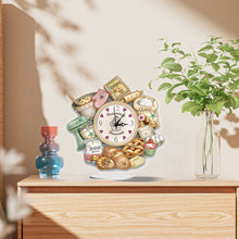 Load image into Gallery viewer, Acrylic Special Shaped Animal 5D Diamond Painting Clock Art Craft for Home Decor