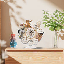 Load image into Gallery viewer, Acrylic Special Shaped Animal 5D Diamond Painting Clock Art Craft for Home Decor