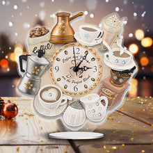 Load image into Gallery viewer, Acrylic Special Shaped Animal 5D Diamond Painting Clock Art Craft for Home Decor