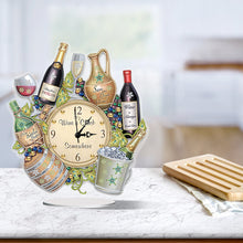 Load image into Gallery viewer, Acrylic Special Shaped Animal 5D Diamond Painting Clock Art Craft for Home Decor