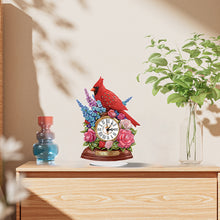 Load image into Gallery viewer, Acrylic Special Shaped Animal 5D Diamond Painting Clock Art Craft for Home Decor