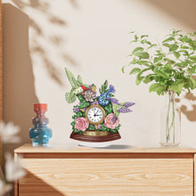 Load image into Gallery viewer, Acrylic Special Shaped Animal 5D Diamond Painting Clock Art Craft for Home Decor