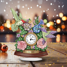 Load image into Gallery viewer, Acrylic Special Shaped Animal 5D Diamond Painting Clock Art Craft for Home Decor