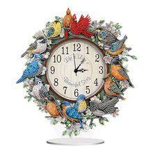 Load image into Gallery viewer, Acrylic Special Shaped Animal 5D Diamond Painting Clock Art Craft for Home Decor