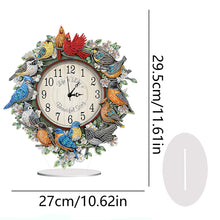Load image into Gallery viewer, Acrylic Special Shaped Animal 5D Diamond Painting Clock Art Craft for Home Decor