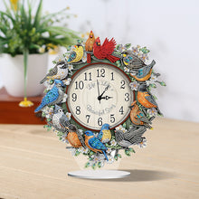 Load image into Gallery viewer, Acrylic Special Shaped Animal 5D Diamond Painting Clock Art Craft for Home Decor