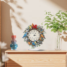 Load image into Gallery viewer, Acrylic Special Shaped Animal 5D Diamond Painting Clock Art Craft for Home Decor