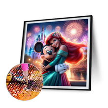 Load image into Gallery viewer, Diamond Painting - Full Round - mickey and princess (30*30CM)