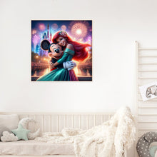 Load image into Gallery viewer, Diamond Painting - Full Round - mickey and princess (30*30CM)