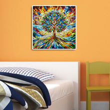 Load image into Gallery viewer, Diamond Painting - Full Round - glass art tree of life (30*30CM)