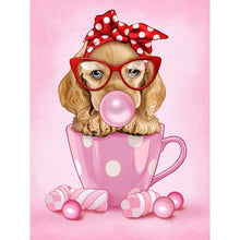 Load image into Gallery viewer, Diamond Painting - Full Round - mug dog (30*40CM)