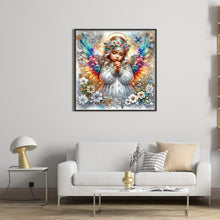 Load image into Gallery viewer, Diamond Painting - Full Round - angel girl (40*40CM)