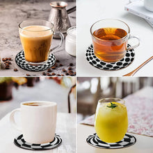 Load image into Gallery viewer, 8Pcs Stereotyping Art Diamond Painting Coasters with Holder Animal for Party