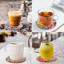 Load image into Gallery viewer, 8Pcs Blooming Flower Diamond Painting Coasters with Holder Animal for Party