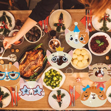 Load image into Gallery viewer, 8Pcs Kitten Diamond Painting Coasters with Holder Animal for Party Decor