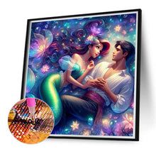 Load image into Gallery viewer, Diamond Painting - Full Round - Mermaid Princess and Prince (40*40CM)