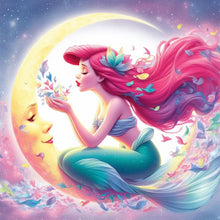 Load image into Gallery viewer, Diamond Painting - Full Round - princess ariel (40*40CM)