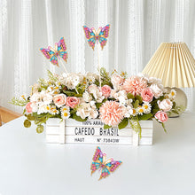 Load image into Gallery viewer, Special Shape Butterfly Garden Stake Diamond Art Craft Kits for Adults Beginners