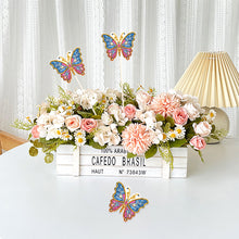 Load image into Gallery viewer, Special Shape Butterfly Garden Stake Diamond Art Craft Kits for Adults Beginners