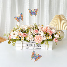 Load image into Gallery viewer, Special Shape Butterfly Garden Stake Diamond Art Craft Kits for Adults Beginners