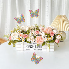 Load image into Gallery viewer, Special Shape Butterfly Garden Stake Diamond Art Craft Kits for Adults Beginners