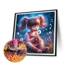 Load image into Gallery viewer, Diamond Painting - Full Round - dandelion girl (30*30CM)