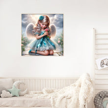 Load image into Gallery viewer, Diamond Painting - Full Round - angel girl (30*30CM)