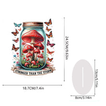 Load image into Gallery viewer, Acrylic Special Shaped Mushroom Bottle 5D DIY Diamond Art Tabletop Decorations