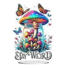 Load image into Gallery viewer, Acrylic Special Shaped Mushroom Bottle 5D DIY Diamond Art Tabletop Decorations