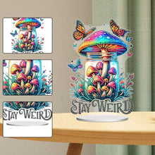 Load image into Gallery viewer, Acrylic Special Shaped Mushroom Bottle 5D DIY Diamond Art Tabletop Decorations