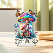 Load image into Gallery viewer, Acrylic Special Shaped Mushroom Bottle 5D DIY Diamond Art Tabletop Decorations