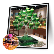 Load image into Gallery viewer, Diamond Painting - Full Round - green apple tree (30*30CM)