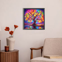Load image into Gallery viewer, AB Diamond Painting - Full Round - neon tree of life (40*40CM)
